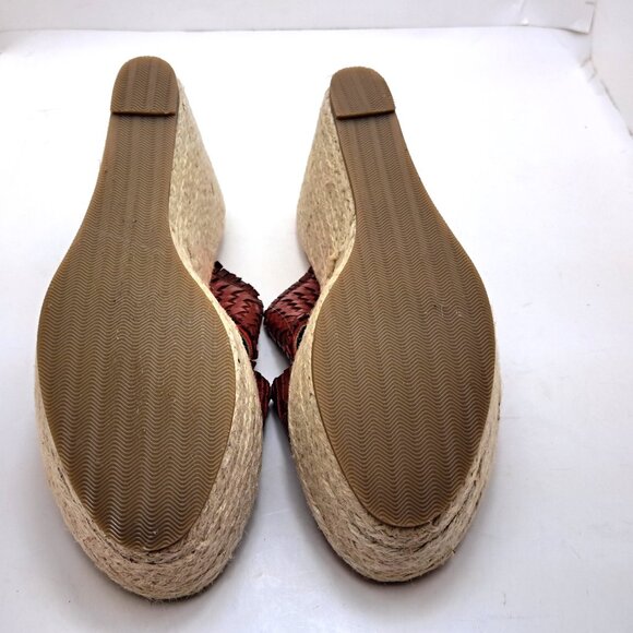 VINTAGE FOUNDRY CO.  Women's Lorie Espadrille Woven Slip-On Slide - Picture 6 of 9